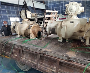 鶴煤集團登?？諌簷C大修項目現(xiàn)場